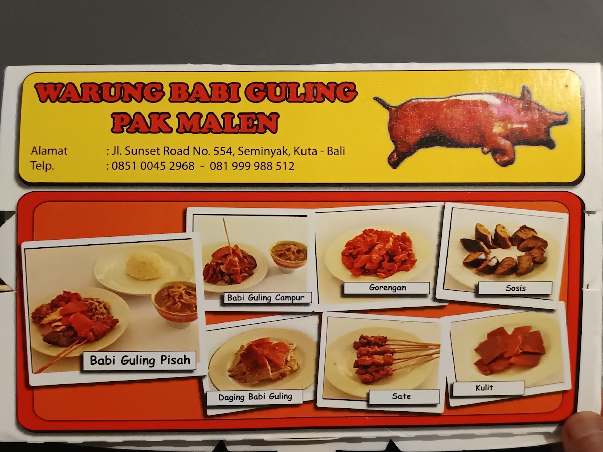 Warung Babi Guling Pak Malen Menu 10
