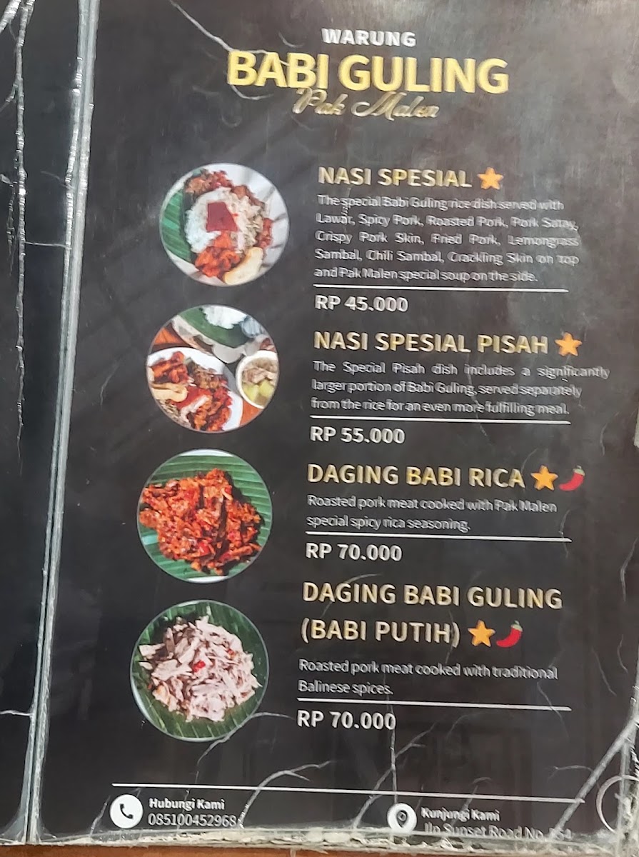 Warung Babi Guling Pak Malen Menu 5