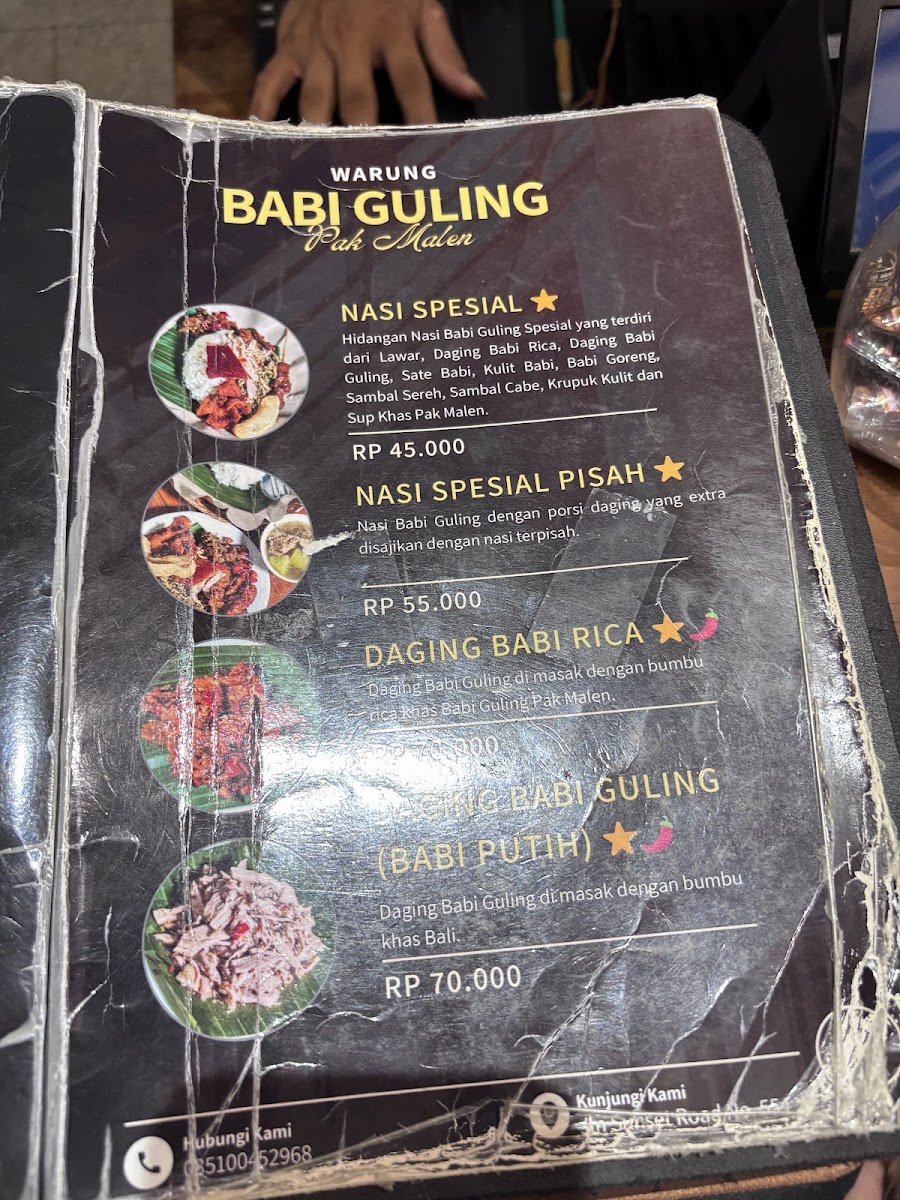Warung Babi Guling Pak Malen Menu 8