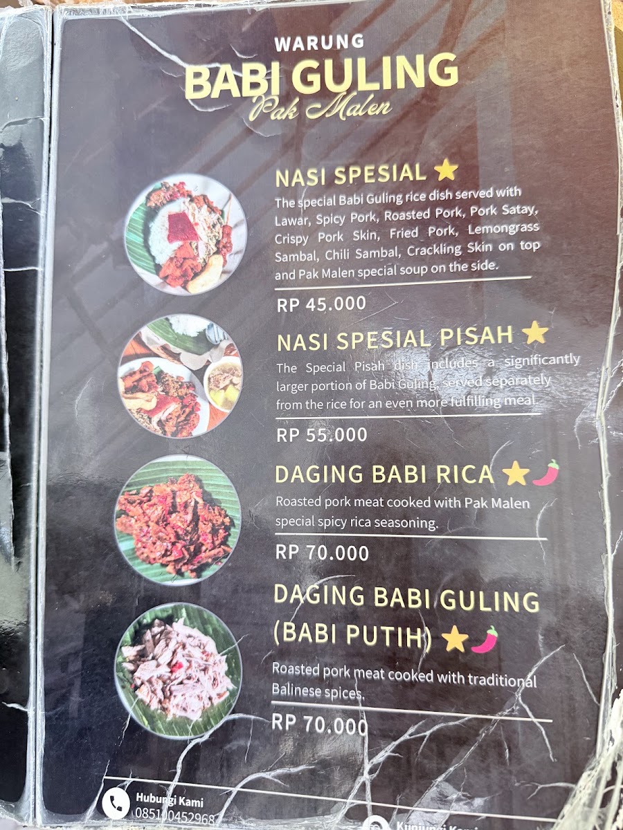 Warung Babi Guling Pak Malen Menu 9