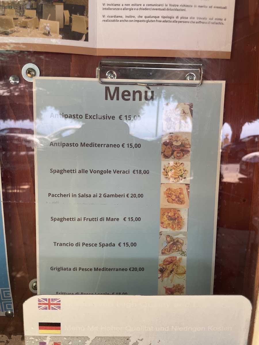 Ristorante Capotavola Menu 8