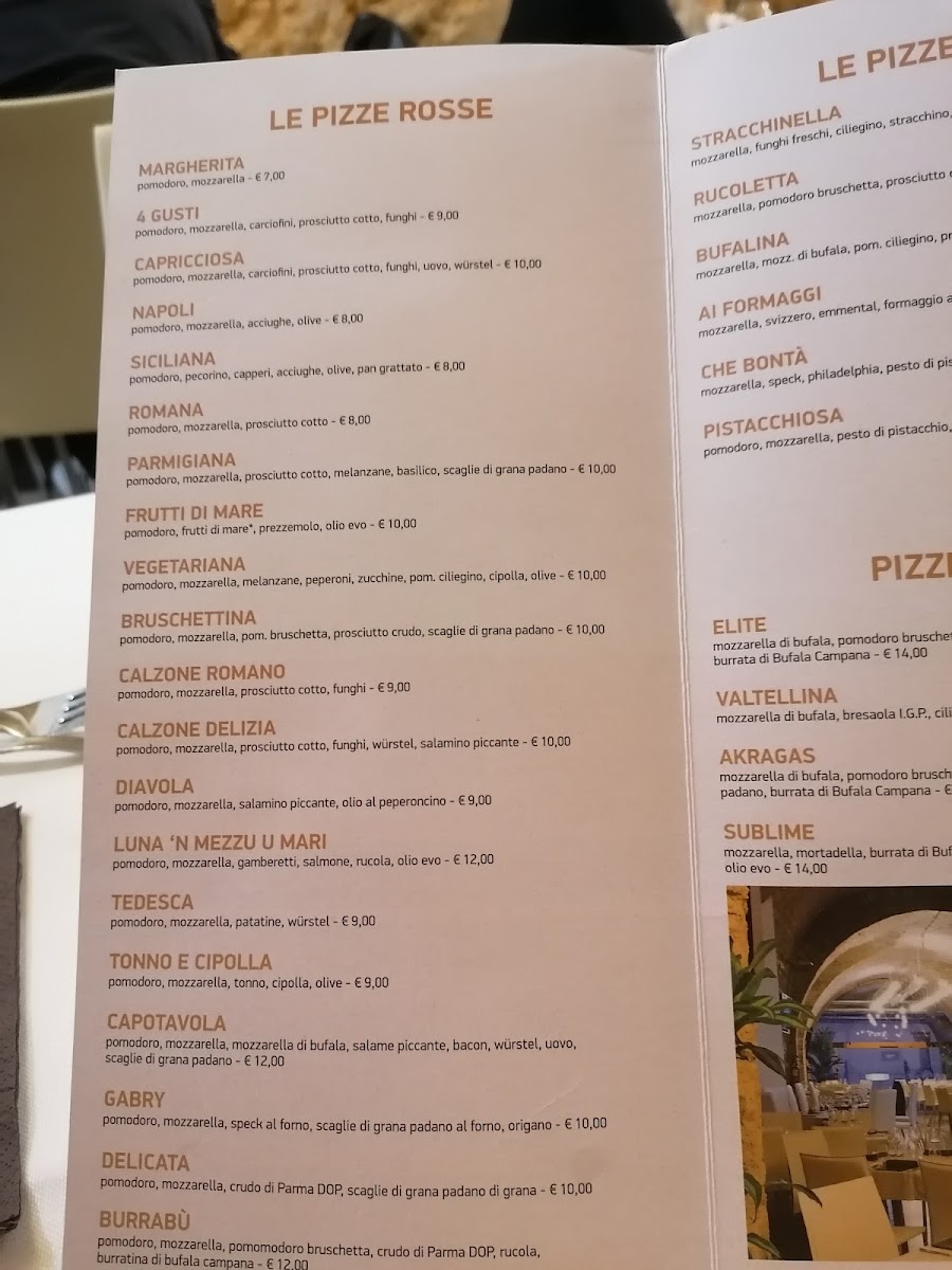 Ristorante Capotavola Menu 9