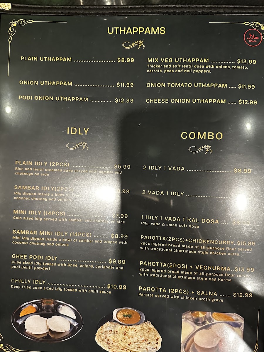 Jayalakshmi South Indian Cuisine Menu 5