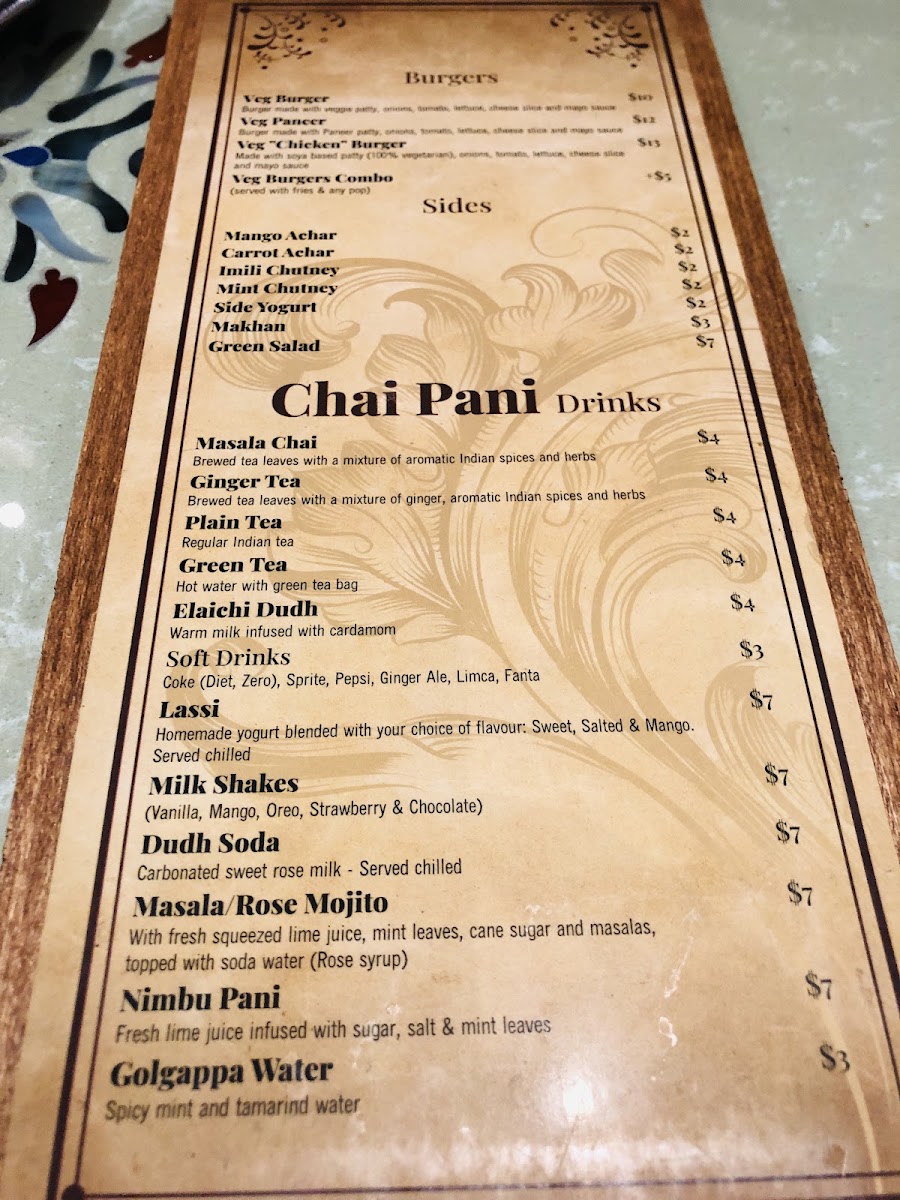 Jagga Sweets - Home of Indian Vegetarian Cuisine Menu 9