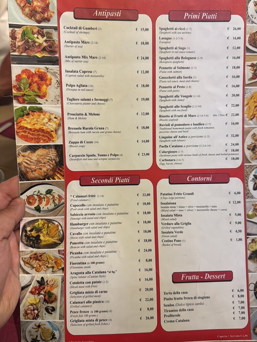 Ristorante Pizzeria San Giovanni Menu 1