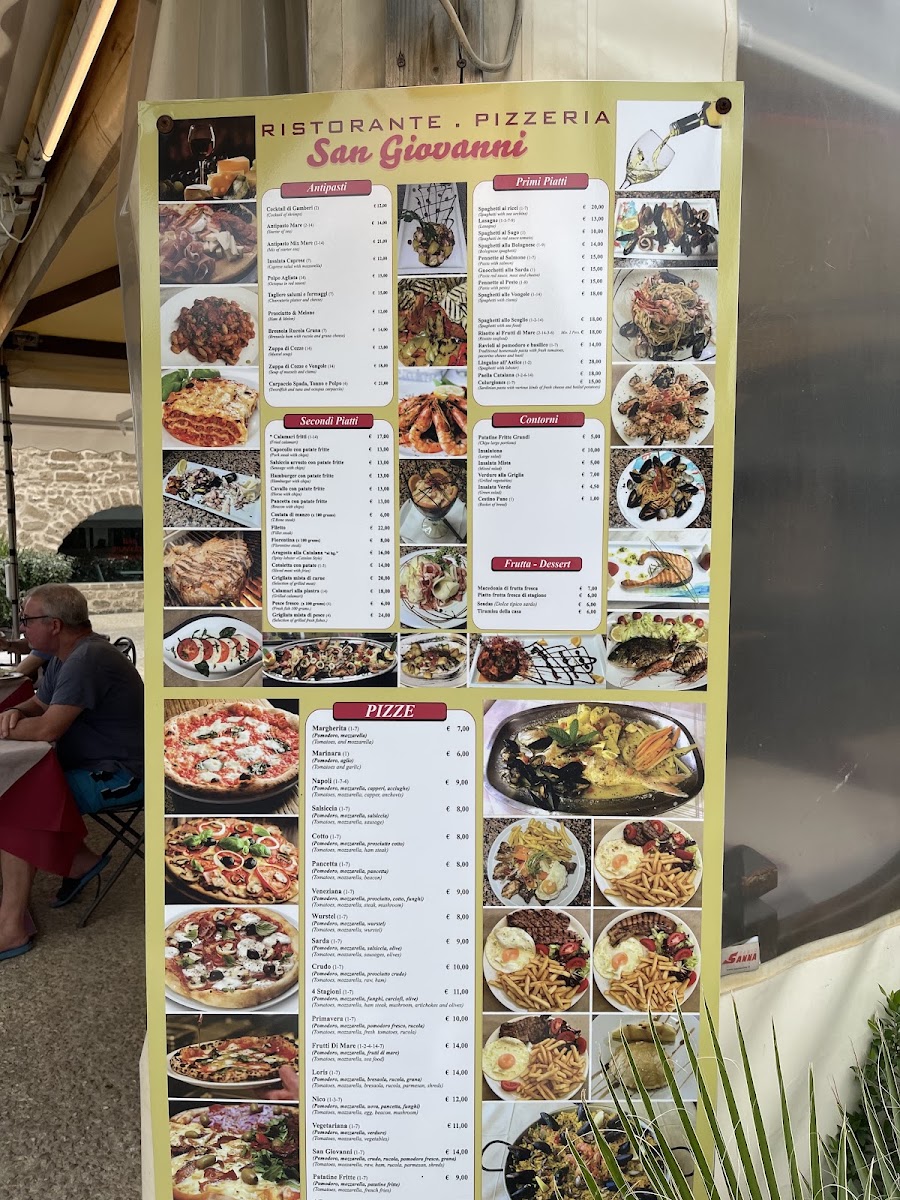 Ristorante Pizzeria San Giovanni Menu 5