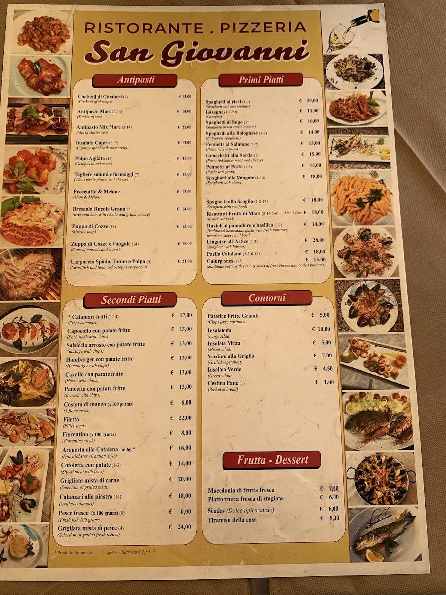 Ristorante Pizzeria San Giovanni Menu 6