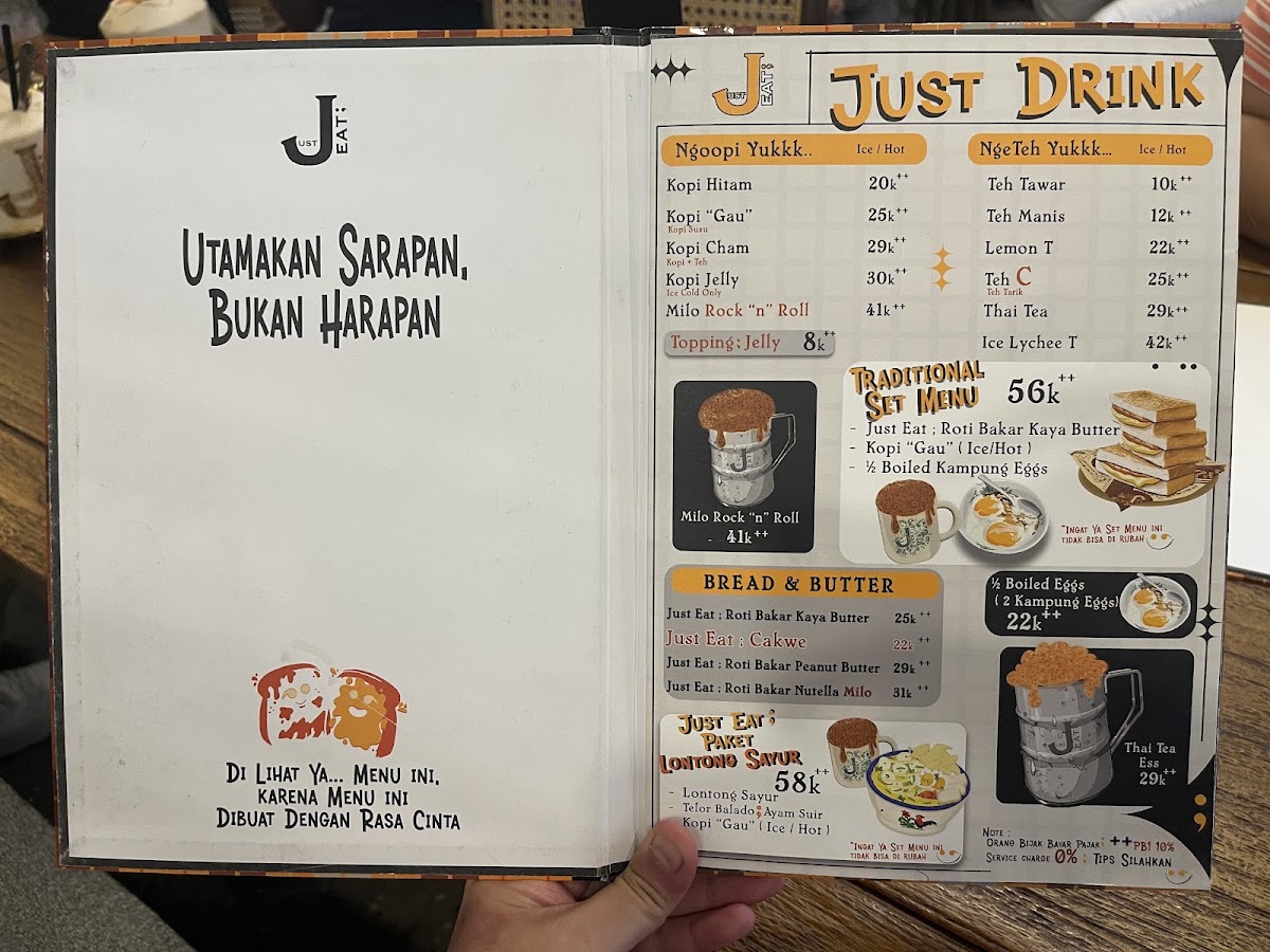 Just Eat Tangcit Menu 4