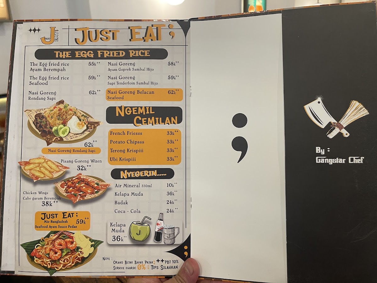 Just Eat Tangcit Menu 7
