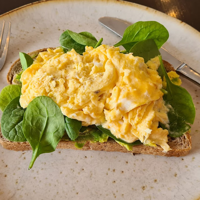 Scrambled Eggs and Toast