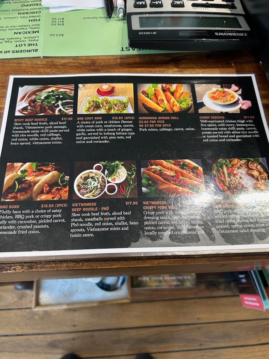 Warra Dam Bakery Cafe Menu 4