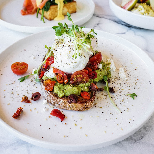 Smashed Avocado on Sourdough