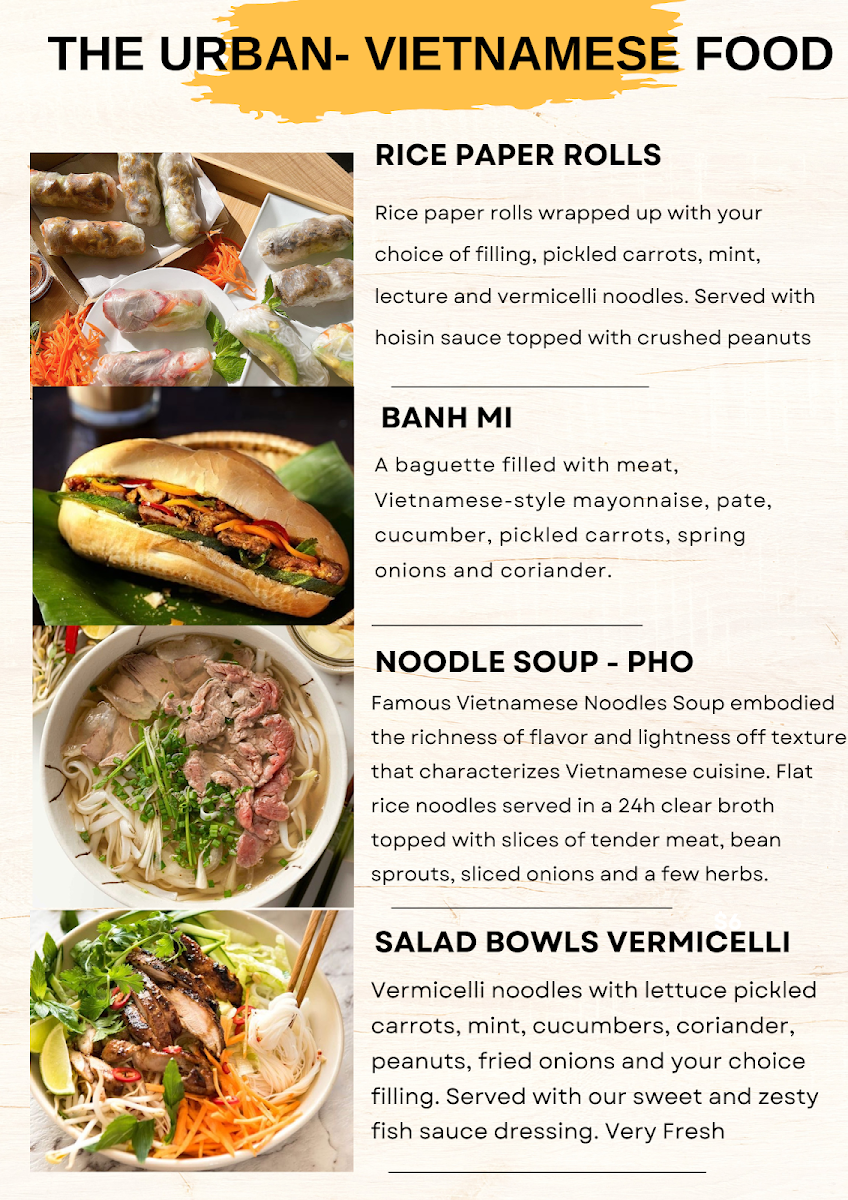 Banh Mi Cafe Express Menu 1