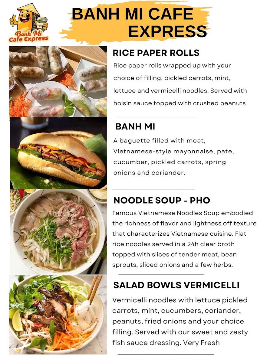Banh Mi Cafe Express Menu 3