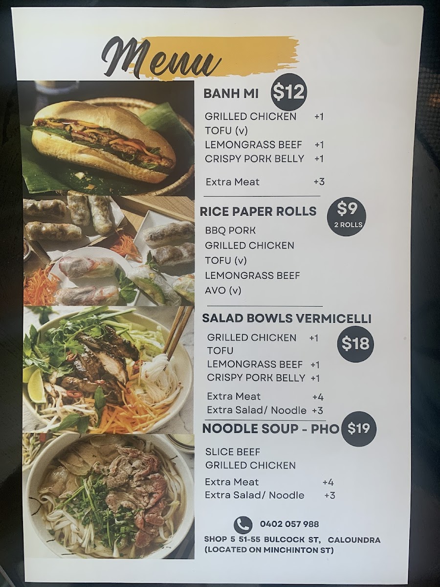 Banh Mi Cafe Express Menu 4