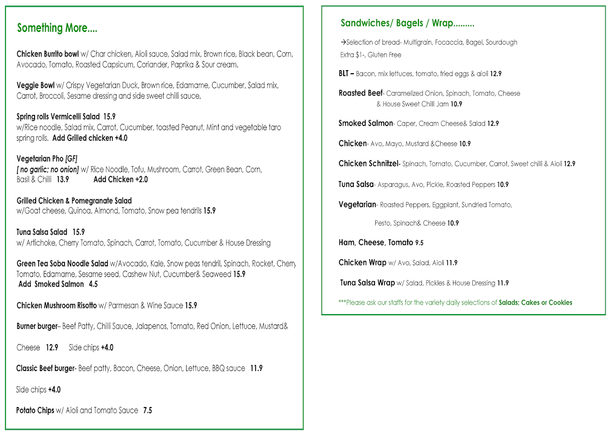 Espresso Etc Menu 3
