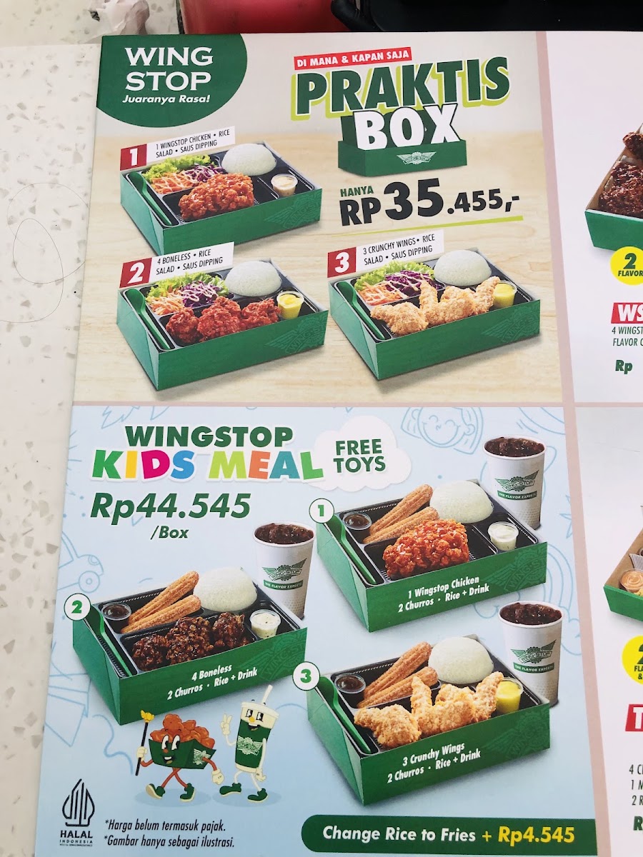 Wingstop Pamulang Menu 5