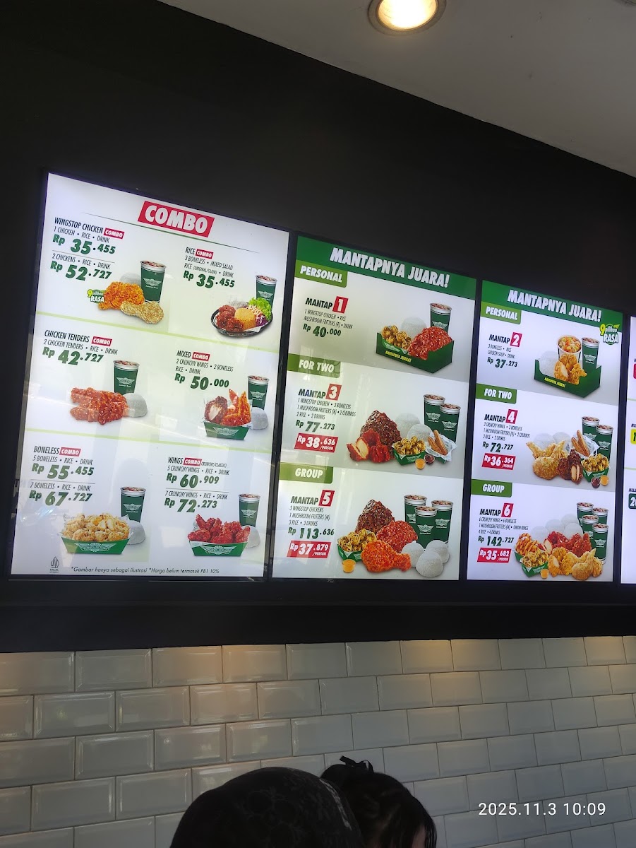 Wingstop Pamulang Menu 9