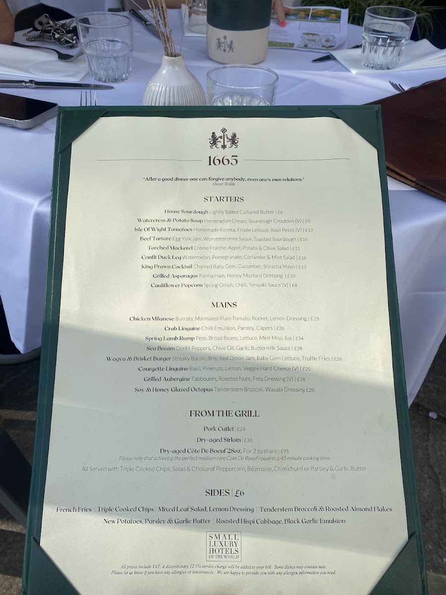 The Lion Terrace Menu 3