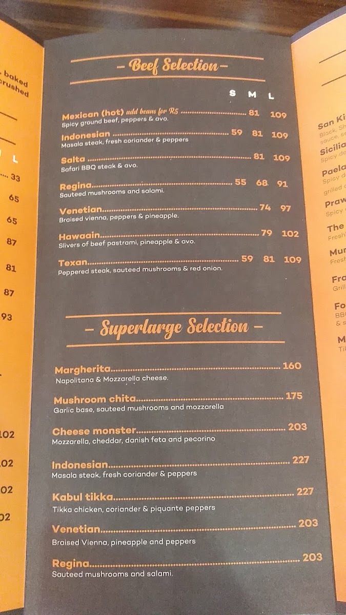 Bin Rashied Grassy Park Menu 9
