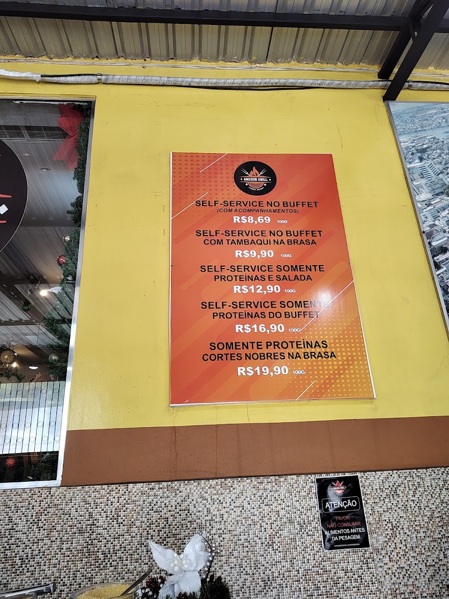Restaurante Amazon Grill Menu 2