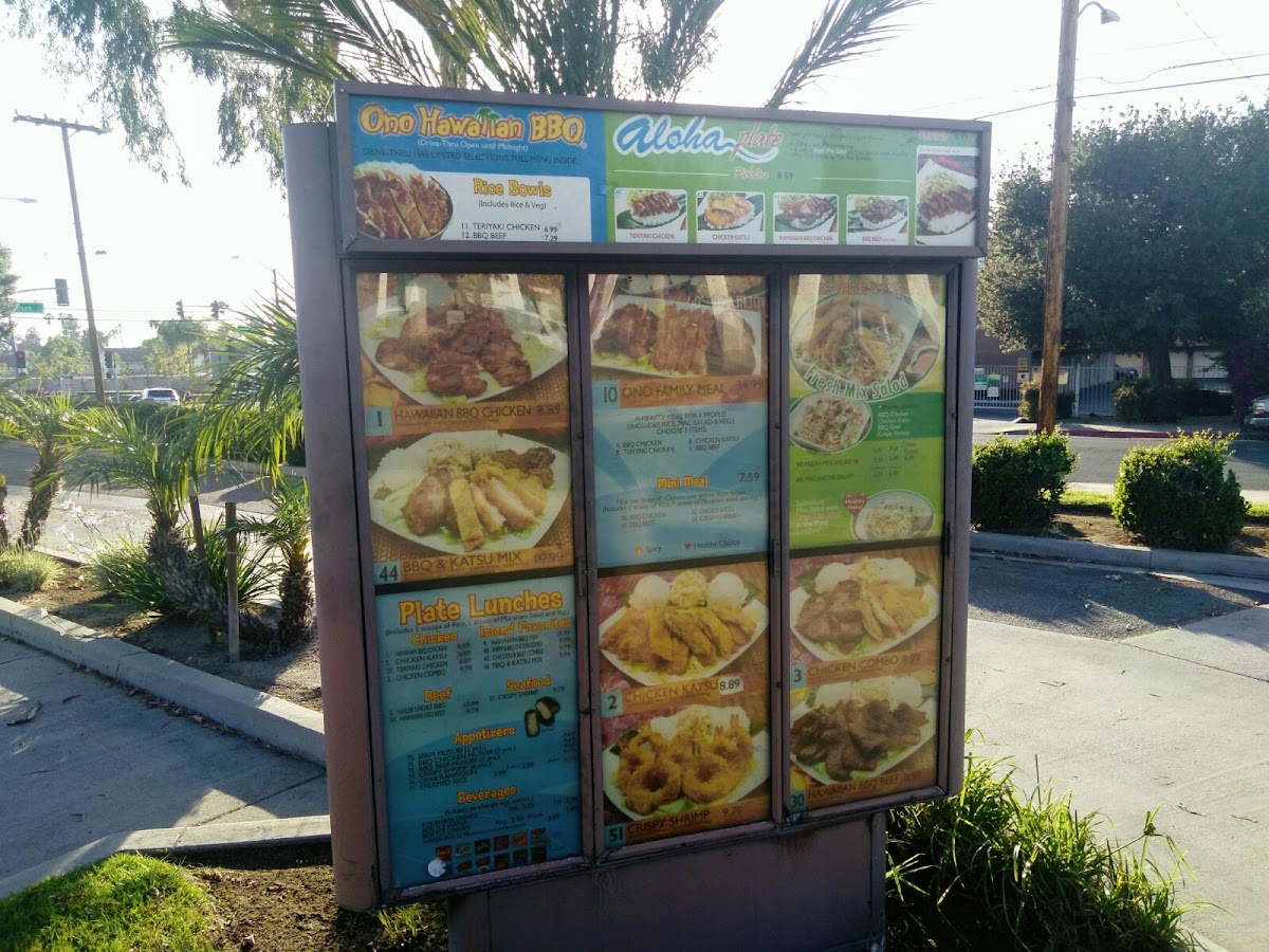 Ono Hawaiian BBQ Menu 4