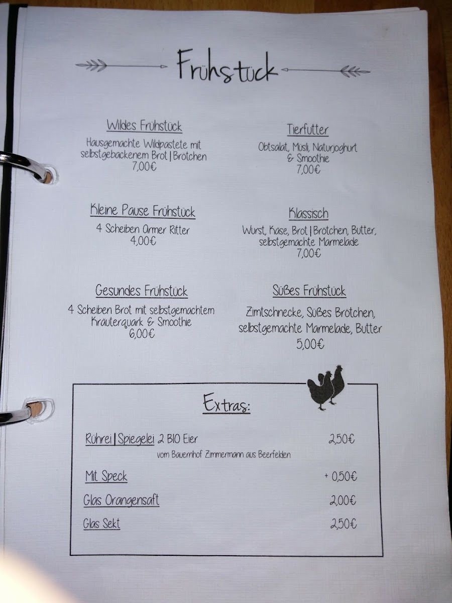 Elefantenhaus Menu 7