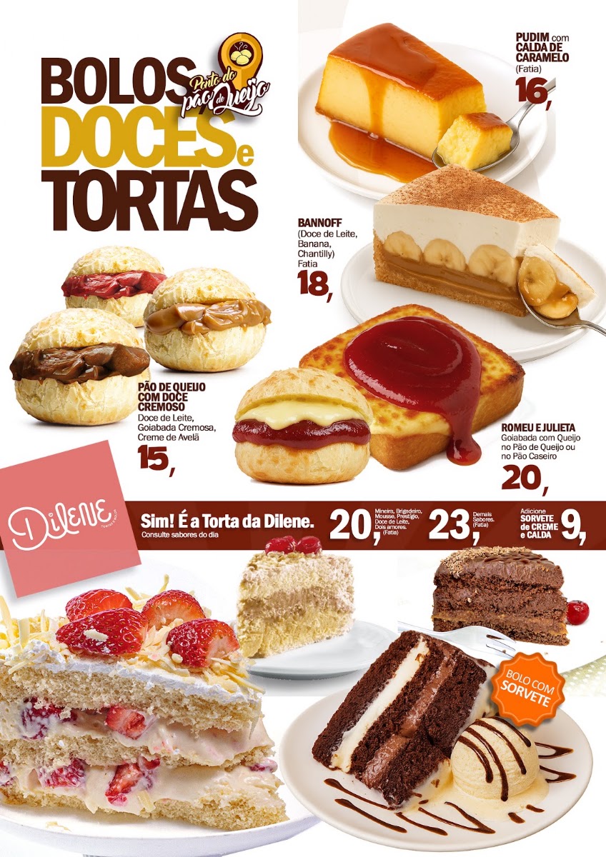 Ponto do Pão de Queijo Menu 4