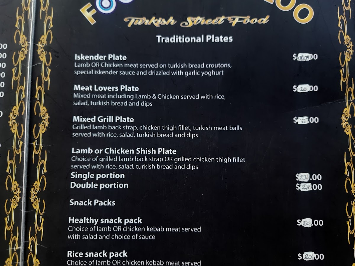 Charlies Cafe Menu 2