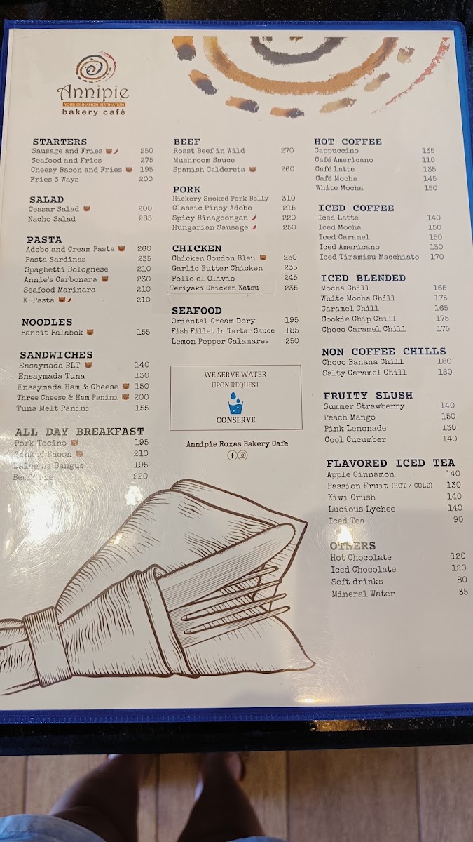 Annipie Roxas Menu 2