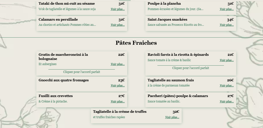 Gusto Ristorante Pizzeria Menu 6