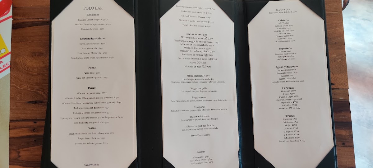 Restaurante 1779 Menu 4