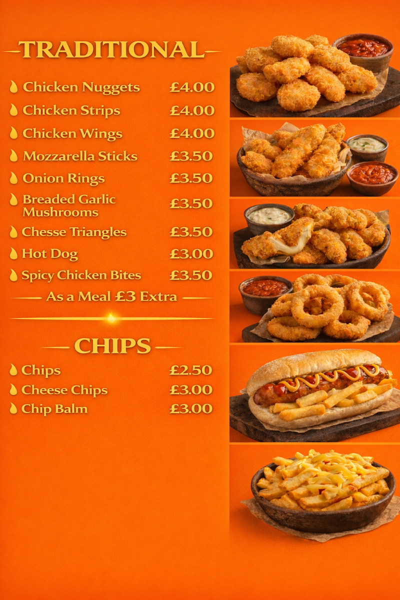 The Dutch Fishmen Chorlton Menu 4