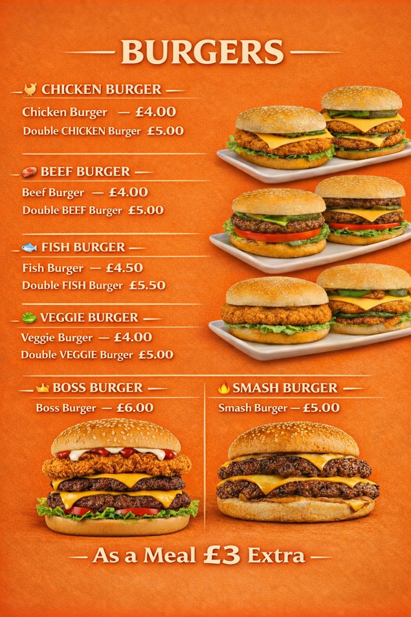 The Dutch Fishmen Chorlton Menu 5