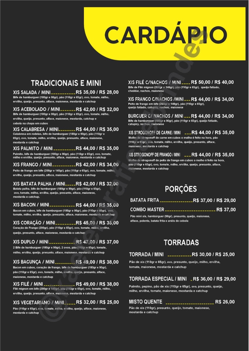 Maquebah! Menu 1