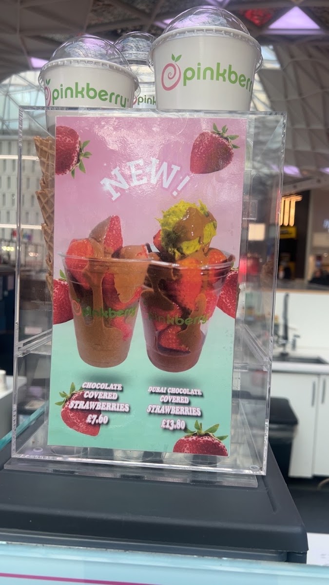 Pinkberry Menu 4