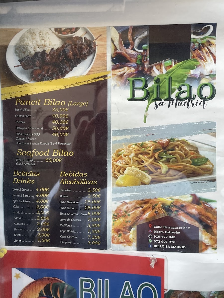 Bilao sa Madrid Menu 9