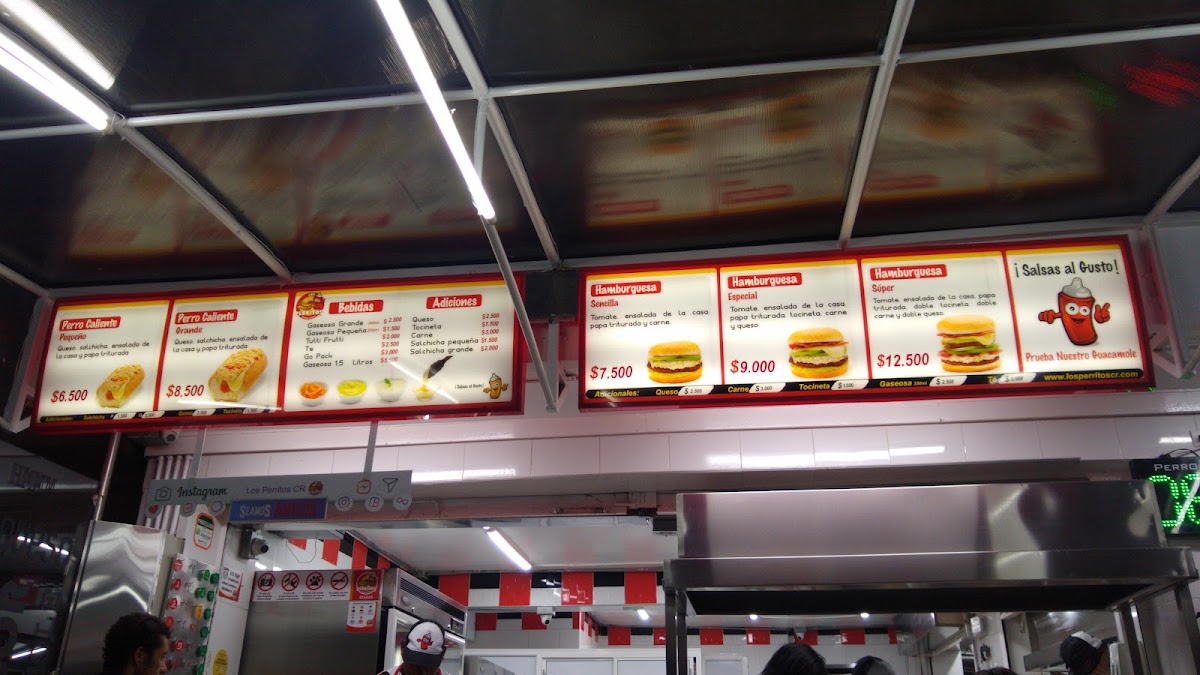 Los Perritos | Hotdogs & Hamburgers - Colores Menu 4