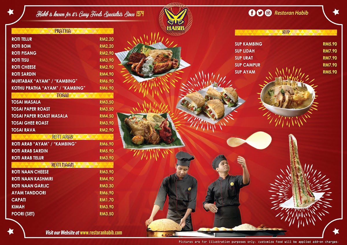Restoran Habib (Desa Jaya) Menu 1