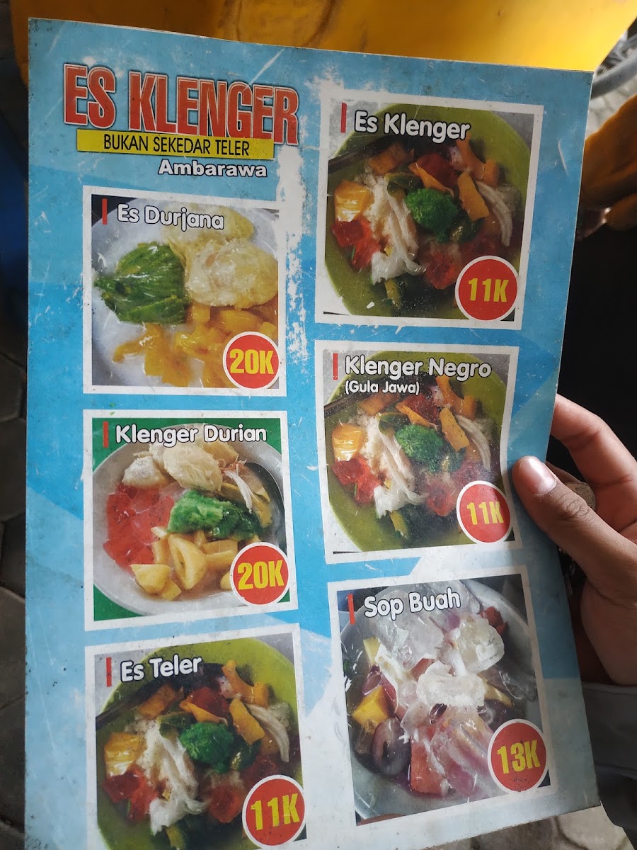 ES KLENGER Menu 1