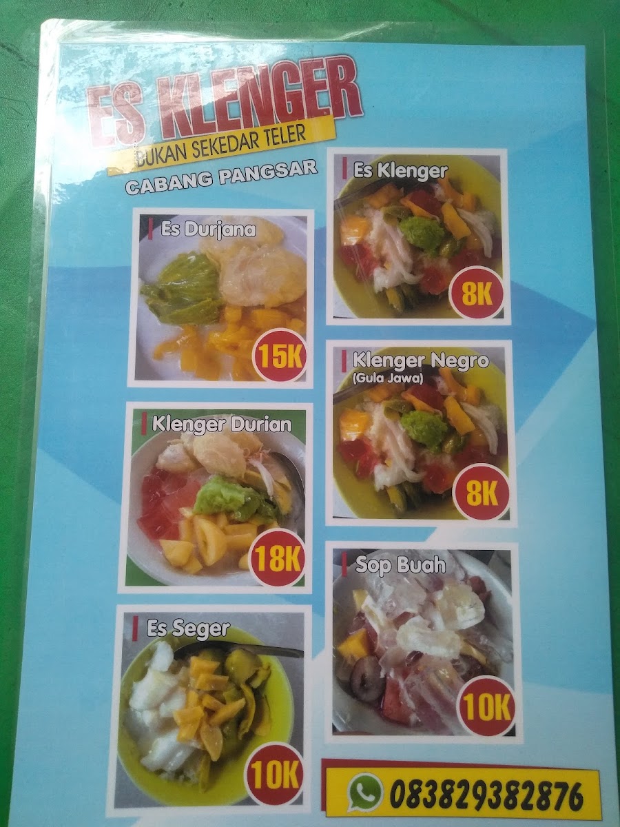 ES KLENGER Menu 5