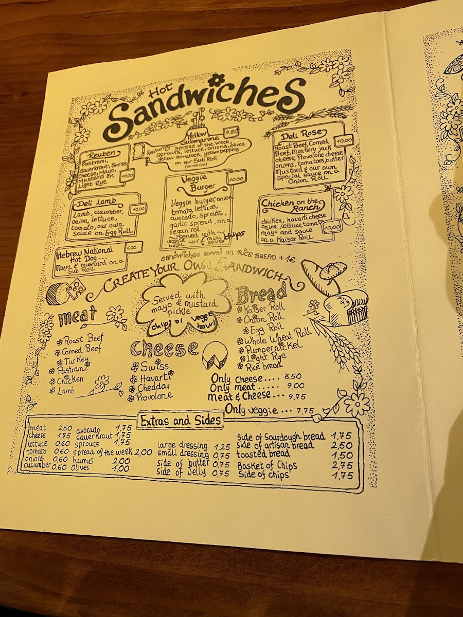 Yellow Deli Donostia Menu 7