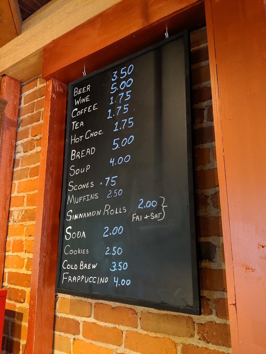 The Bread Box/Coffee Shop Menu 8