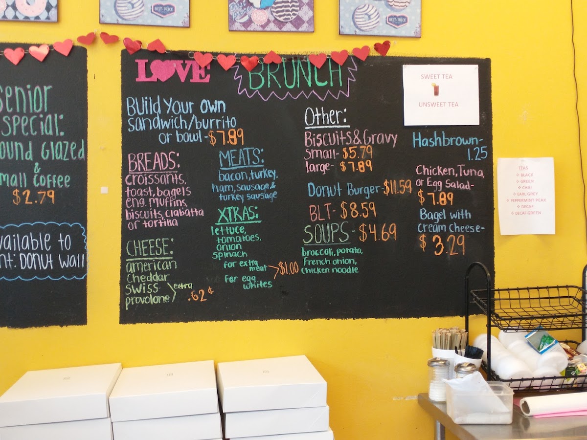 Donuts To Go Menu 2