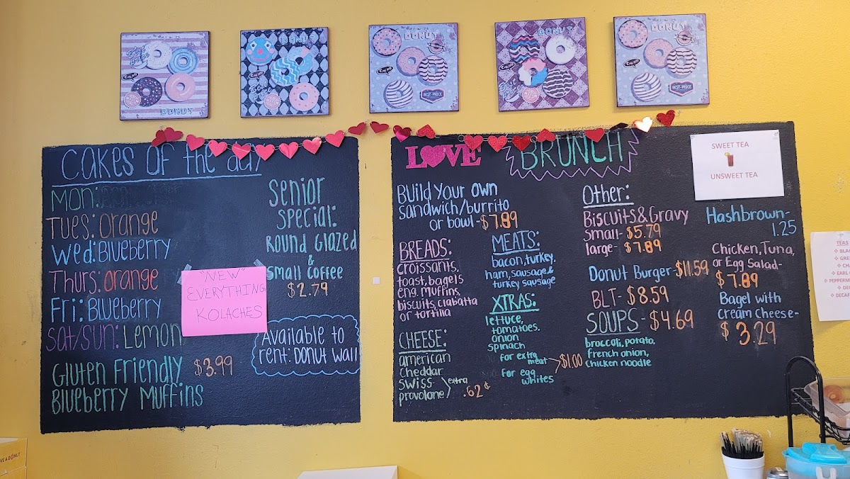 Donuts To Go Menu 3
