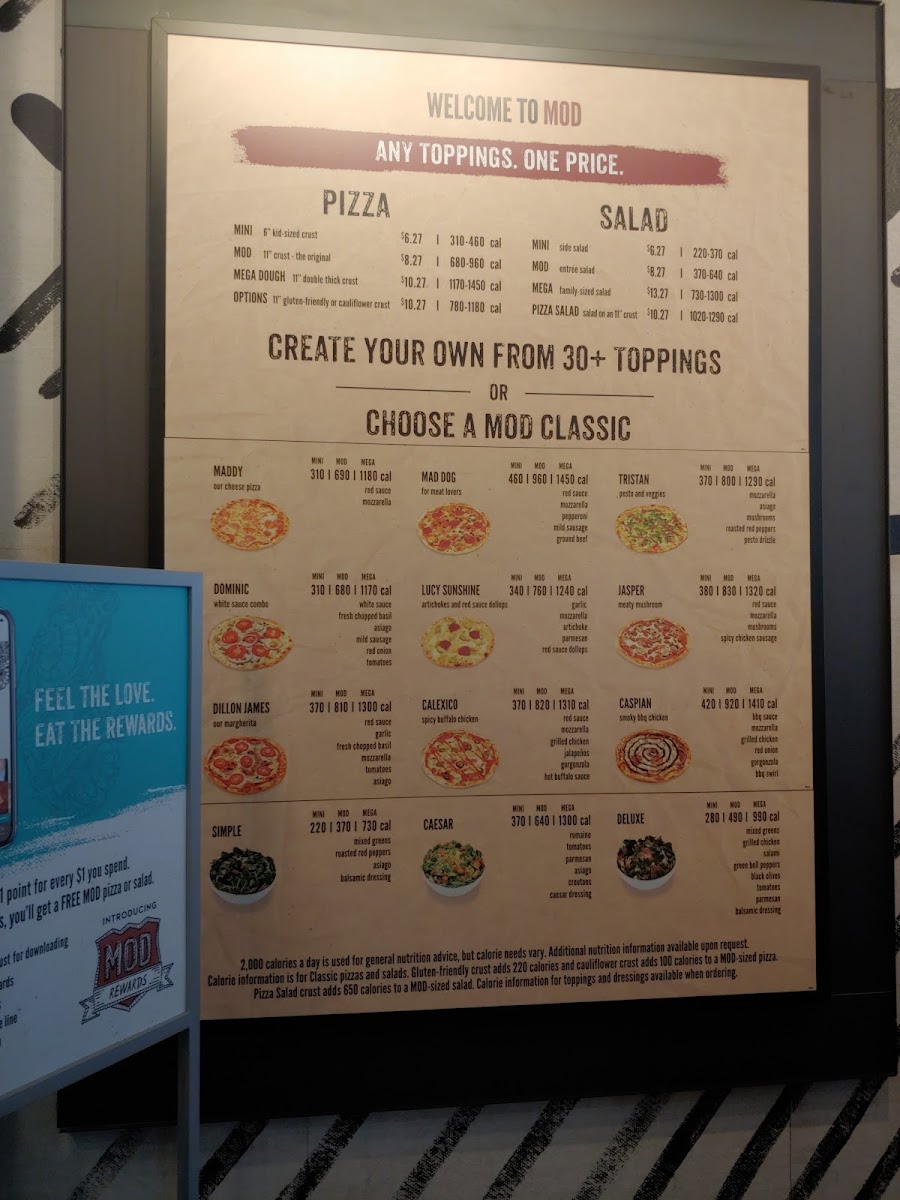MOD Pizza Menu 7