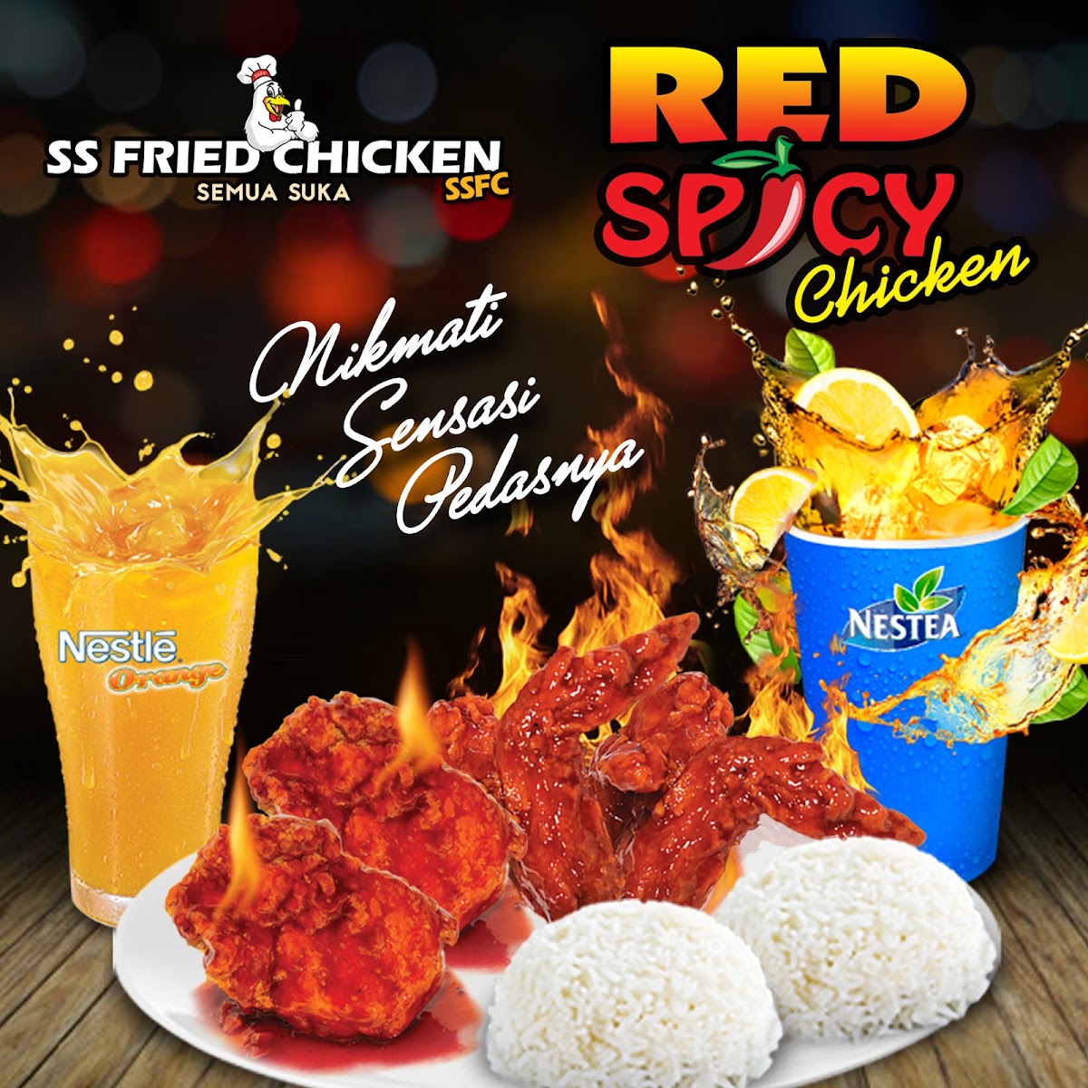 SS Fried Chicken, Teluk Naga Menu 4