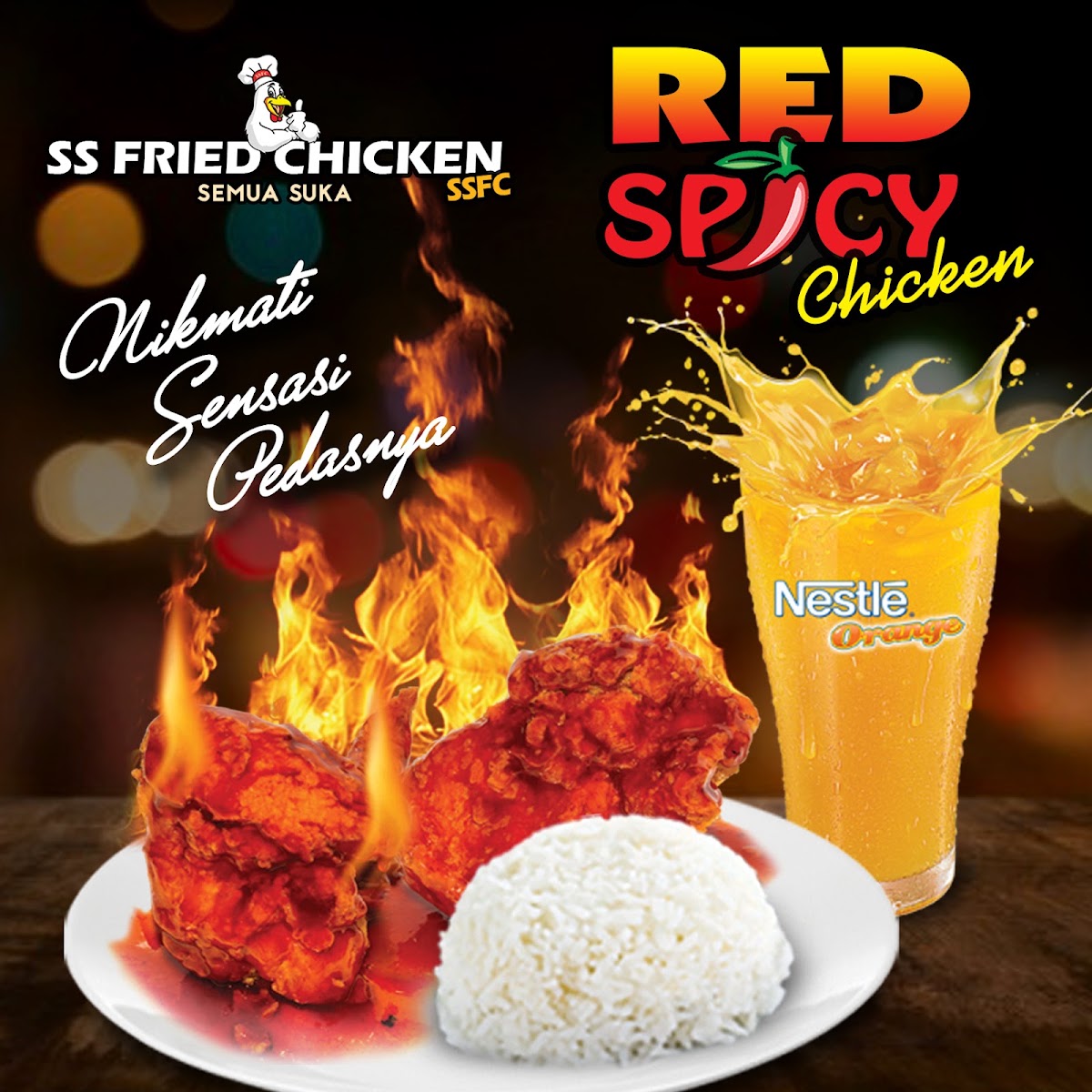 SS Fried Chicken, Teluk Naga Menu 6
