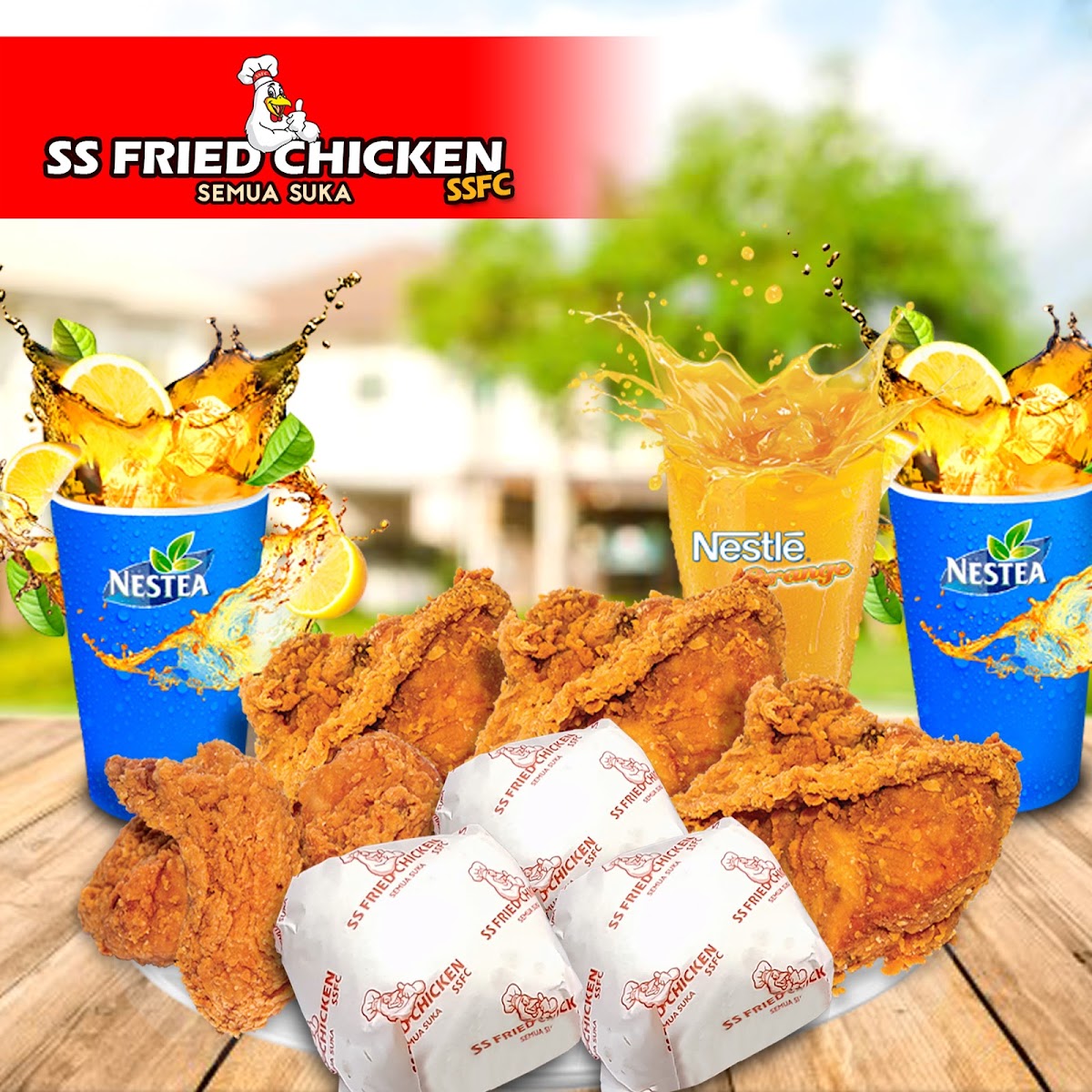SS Fried Chicken, Teluk Naga Menu 7
