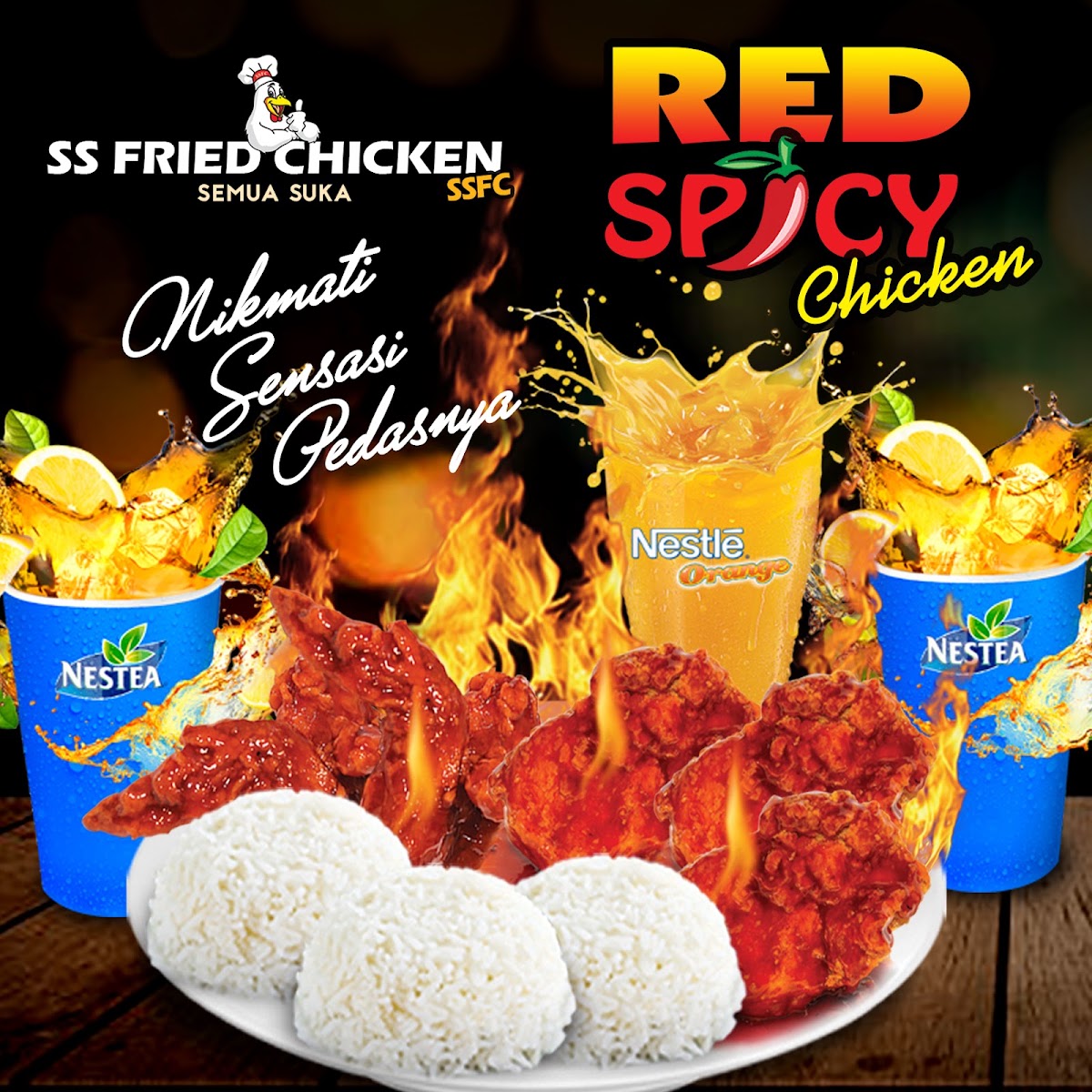 SS Fried Chicken, Teluk Naga Menu 8
